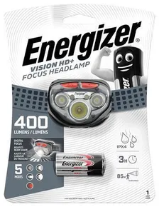Latarka czołowa "Headlight Vision HD Focus", 3 LED, 3xAAA, ENERGIZER